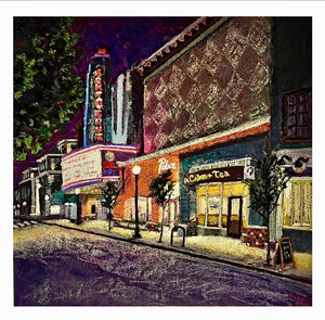 "Pacific Avenue at Night" by Jeri Anderson