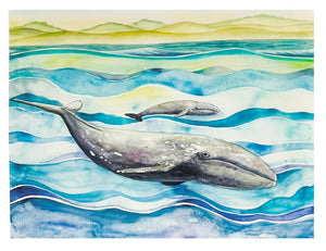"Gray Whales" by Anastasiya Bachmanova
