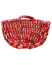 Load image into Gallery viewer, &quot;Reds: Crocheted Basket&quot; by Mary Rhodes
