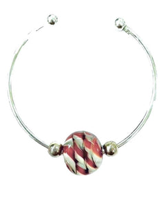 "Glass Bangle Barcelet" by Sally Wood