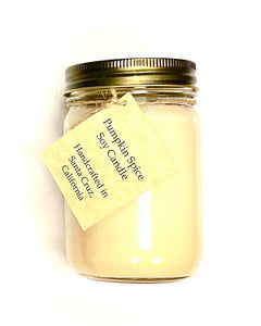 "Pumpkin Spice Soy Candle" by Laura Horn