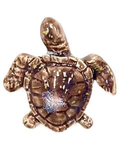 "Turtle Ceramic Pin" by Jen Slinger