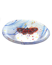 Load image into Gallery viewer, &quot;Butterfly Glass Dish&quot; by Heather Richman
