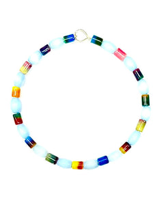 "Multi-Color Beads Bracelet" by Nancy Haver