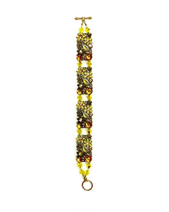 "Gold/Yellow/Brass style Bracelet" by Elaine Kennedy